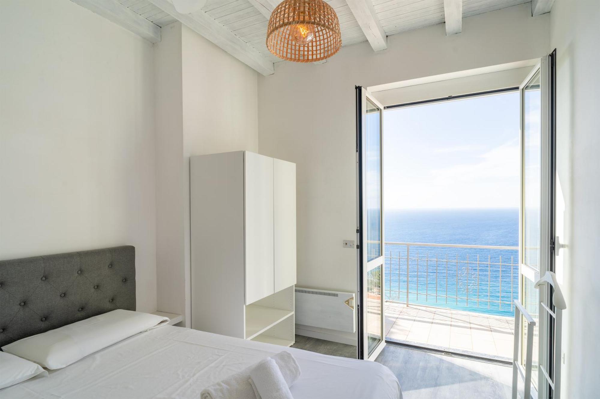 ヴェンティミーリアCasa Grimaldi - Terrace & Sea Viewアパートメント エクステリア 写真