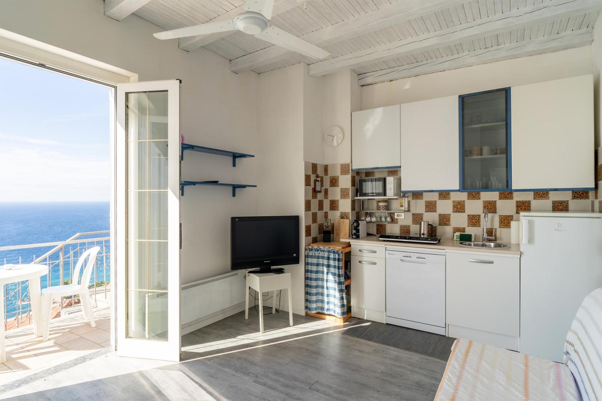 ヴェンティミーリアCasa Grimaldi - Terrace & Sea Viewアパートメント エクステリア 写真