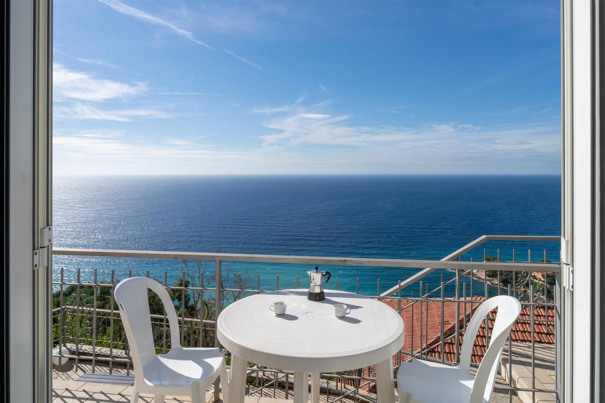 ヴェンティミーリアCasa Grimaldi - Terrace & Sea Viewアパートメント エクステリア 写真